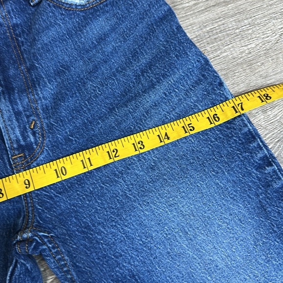 Abercrombie & Fitch The 90’s Straight Ultra High Rise Jeans Blue Sz 25 - Picture 10 of 13